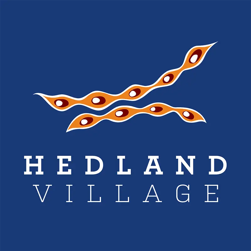 Hedland Village blue logo